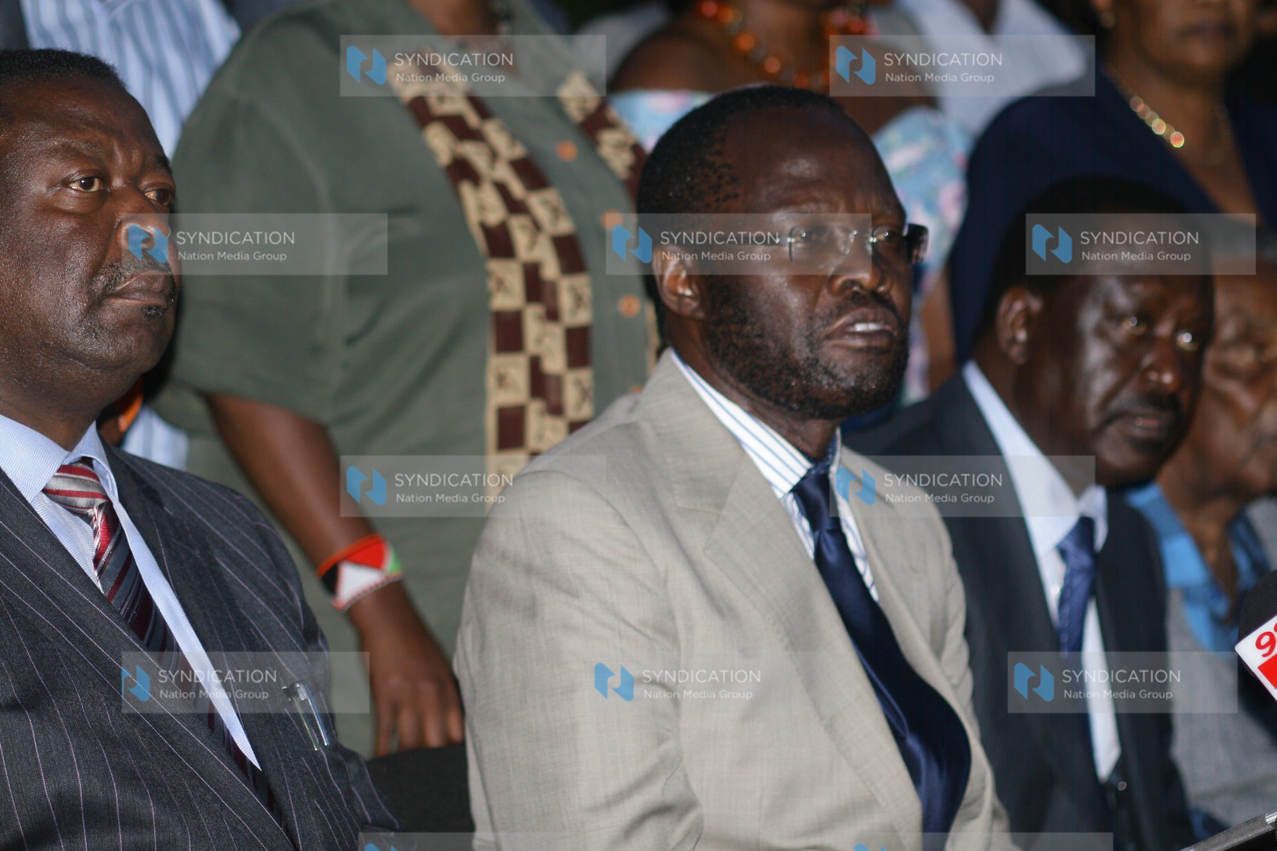 A press conference at the ODM headquarters