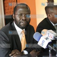 ODM Secretary General Prof Anyang’ Nyong’o (left)