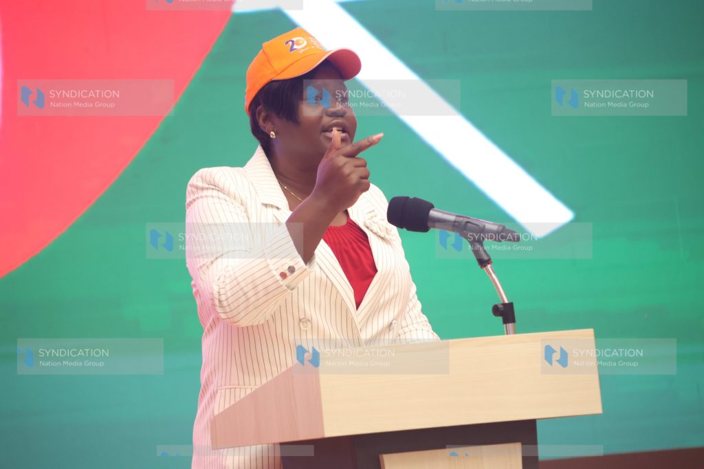 ODM Party National Chairperson Gladys Wanga