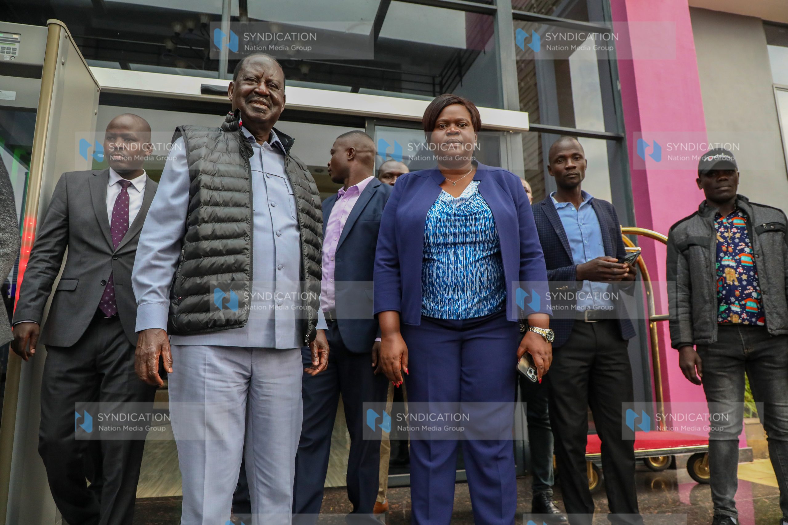 Raila Odinga and Homa Bay County Gladys Wanga