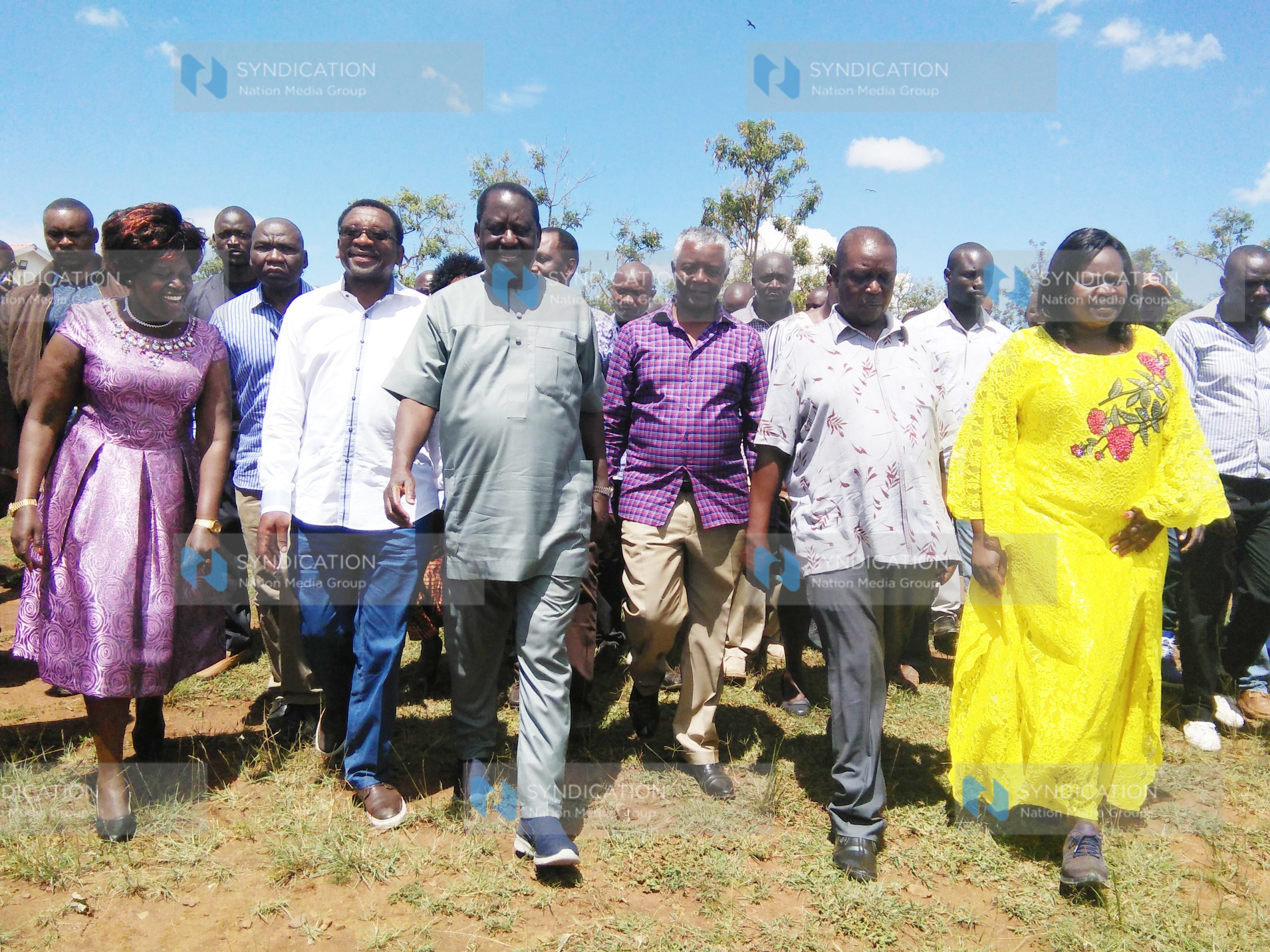 Homecoming ceremony of Rangwe MP Lillian Gogo at Omoche Secondary School