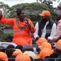 ODM deputy chairman Hassan Joho, Homa Bay Governor Gladys Wanga and Senator Moses Kajwang