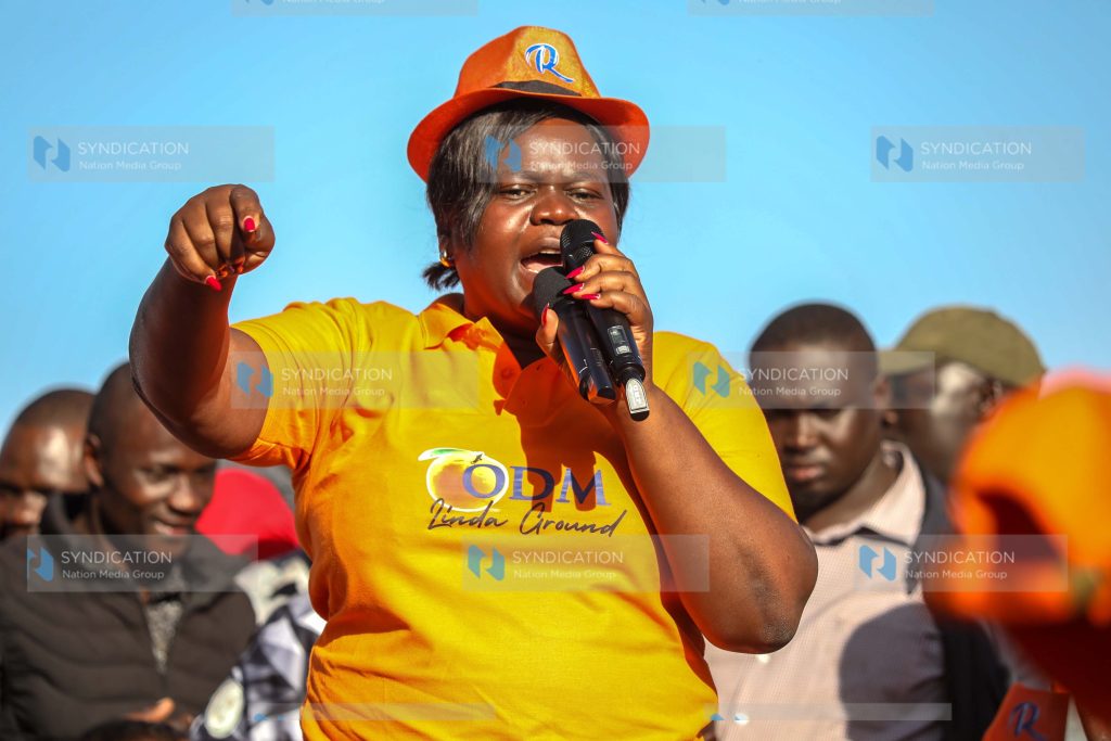 ODM chairperson Gladys Wanga