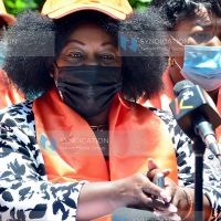 Suba North MP Millie Odhiambo briefs media