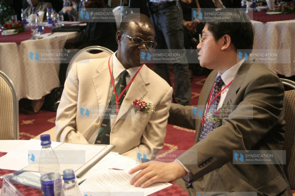 Occasion of witnessing the drilling of Boghal-1 well for oil exploration near Isiolo