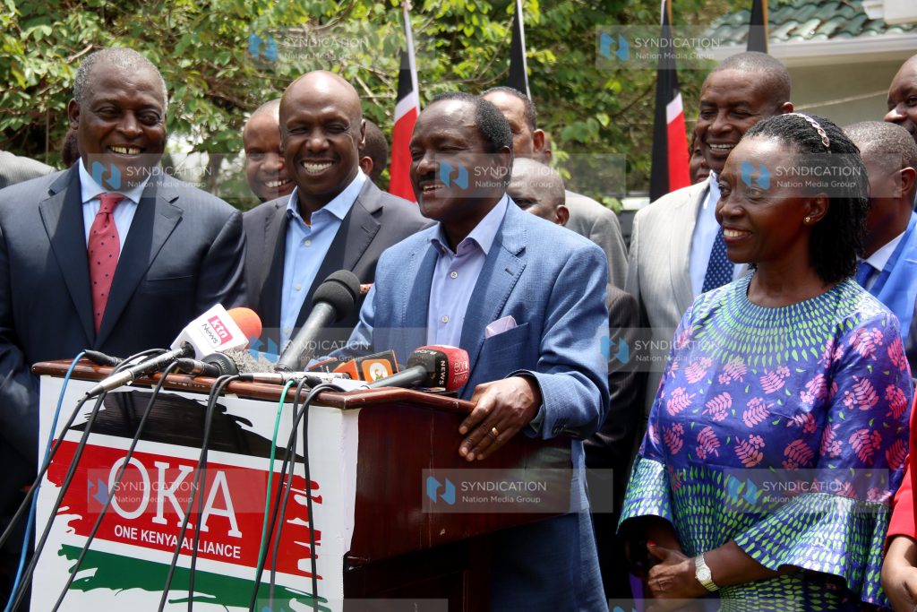 Signing of the deed of assignment at the SKM Command Centre in Karen