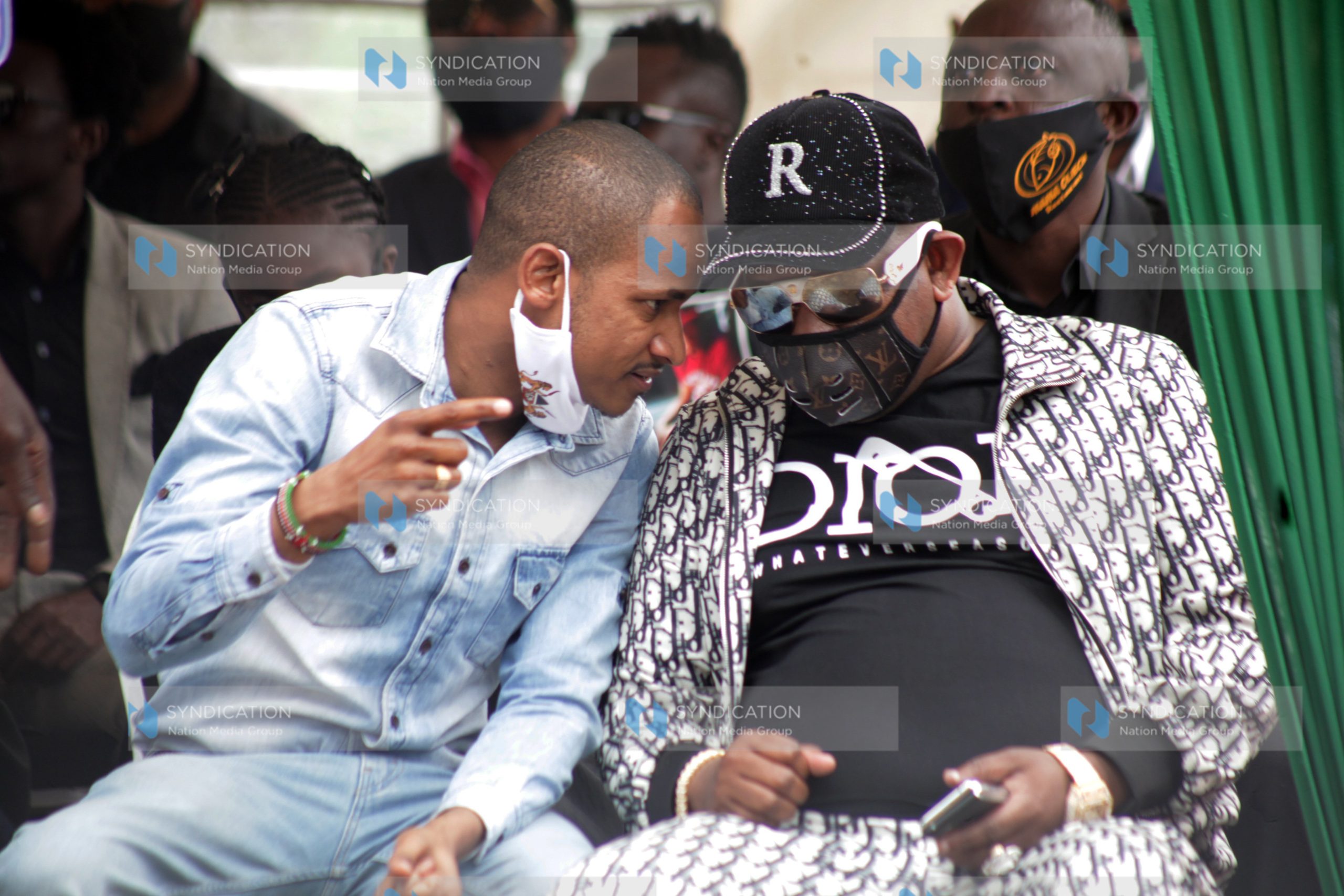 Funeral of Denis Oliech’s brother Kevin Oliech