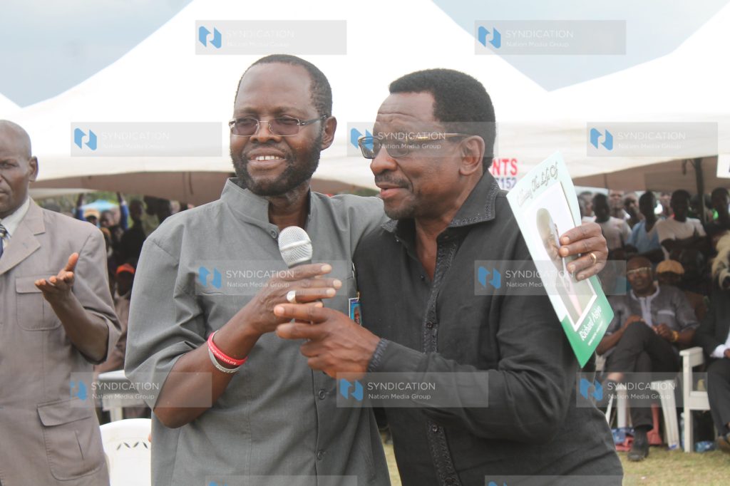 Burial of Richard Asiyo, husband of former Karachuonyo MP Phoebe Asiyo