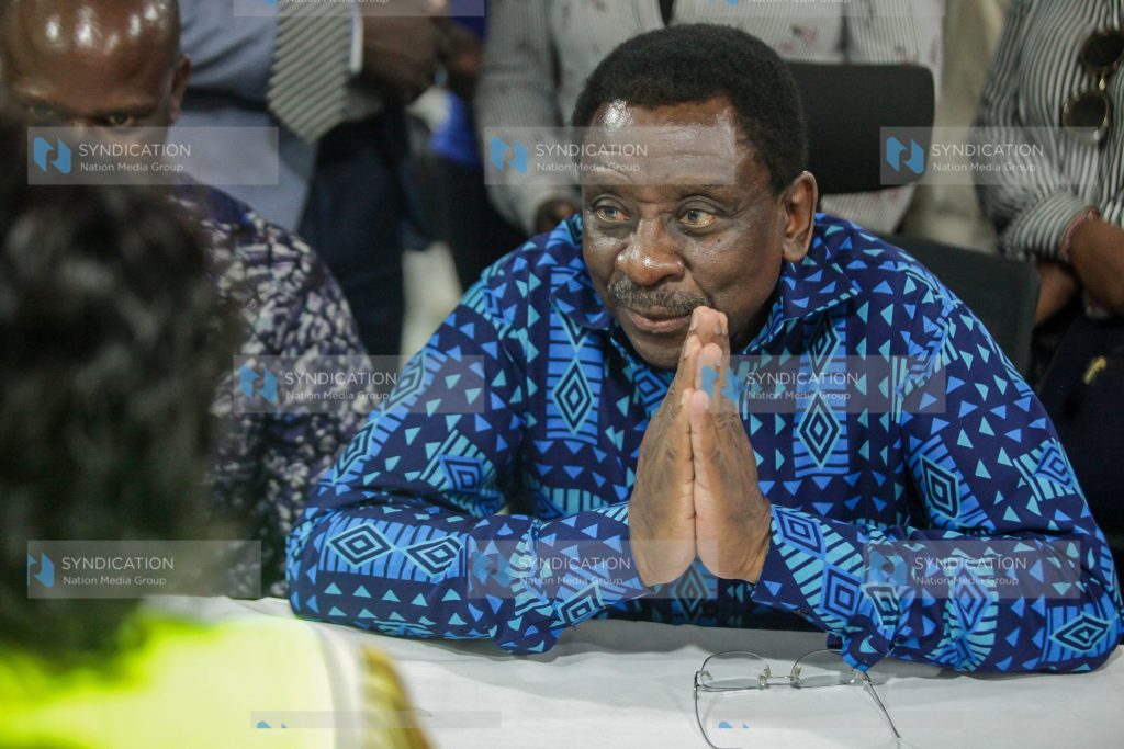 Siaya gubernatorial candidate James Orengo