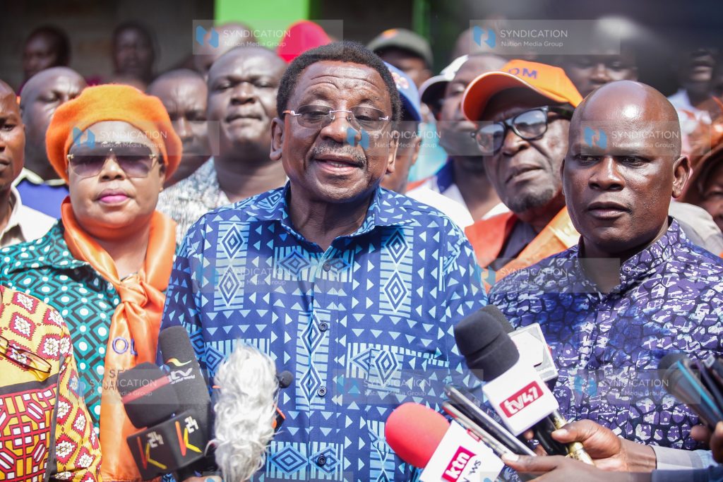 Siaya gubernatorial candidate James Orengo