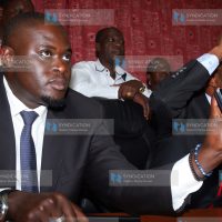 Jubilee parliamentarians in addressing a press conference