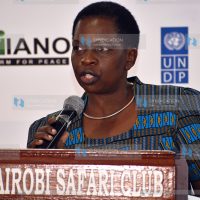 IEBC Deputy Commission Secretary (DCS)- Operations and Directors Ruth Kulundu