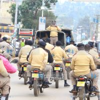 Peace procession by Kisii County administrators