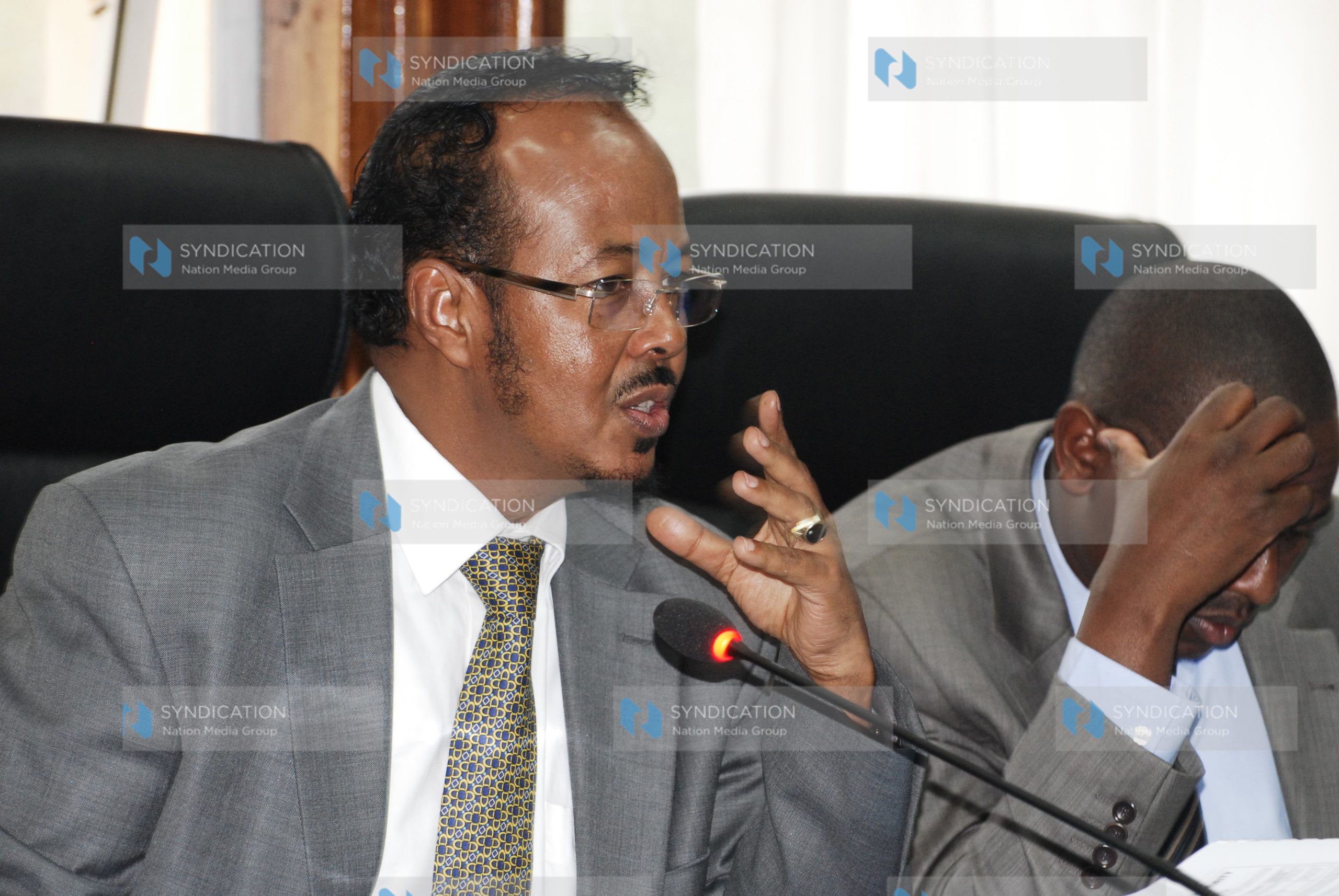 Public Investments Committee chairman Adan Keynan
