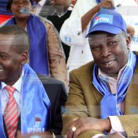 Meeting of aspirants at the party headquarters