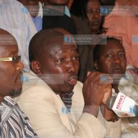 Ocampo six during a prayer rally held at Uhuru Park