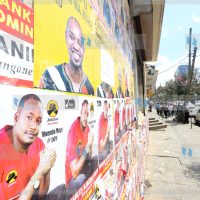 Posters of political aspirants