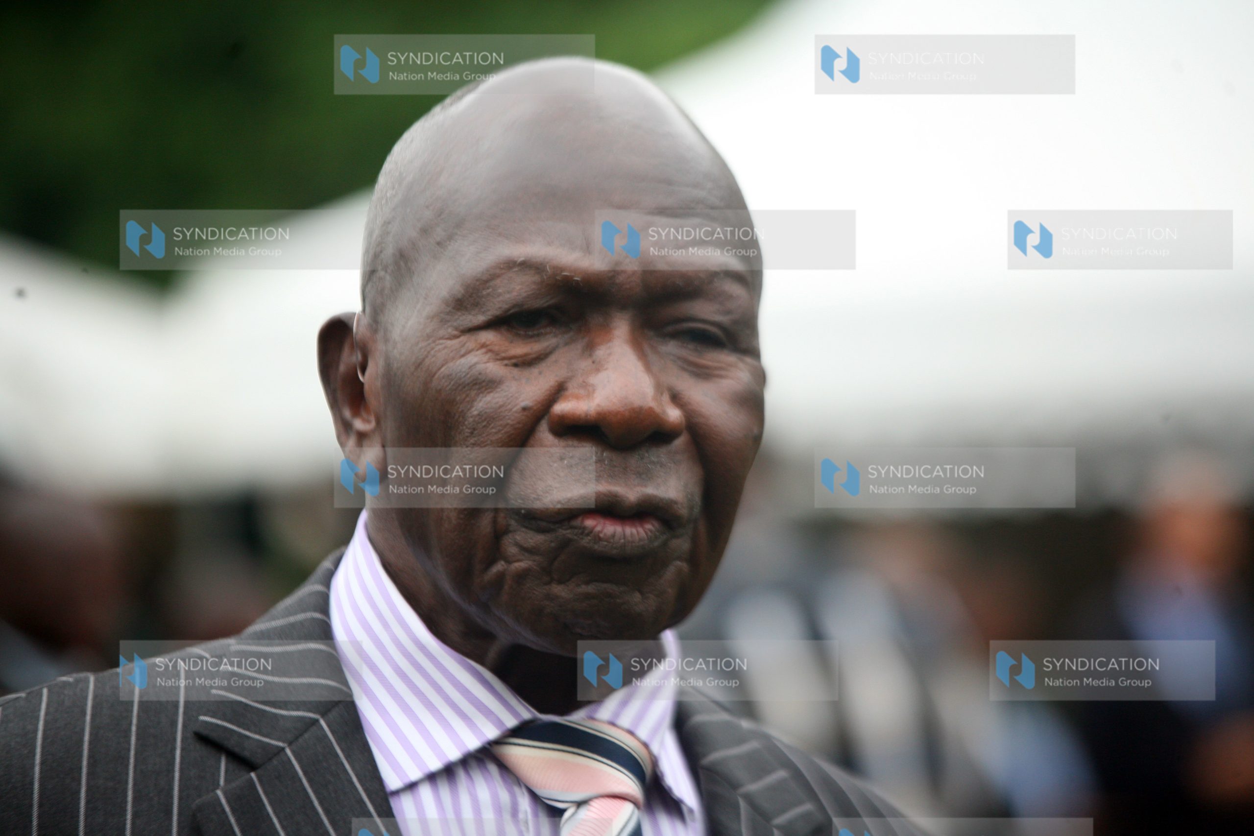 Former Vice President Moody Awori at Safari Park Hotel