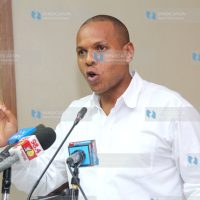 Danson Mungatana when the council was addressing the media on the state of the right to vote