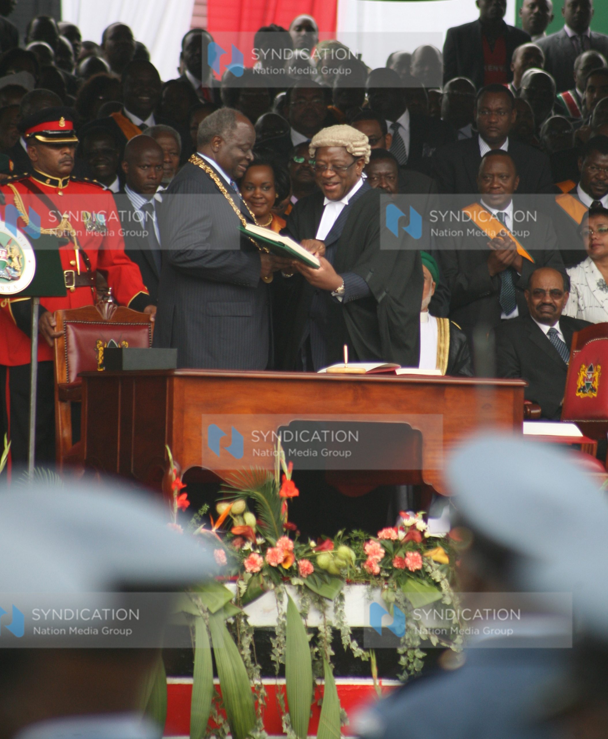 Historic promulgation of the constitution at the Uhuru Park