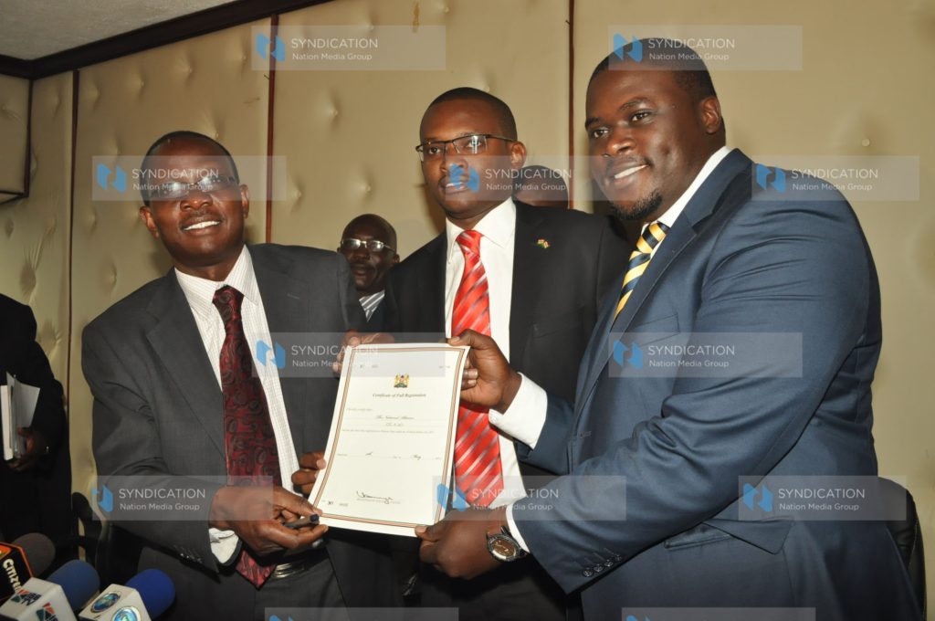 Party certificate of compliance