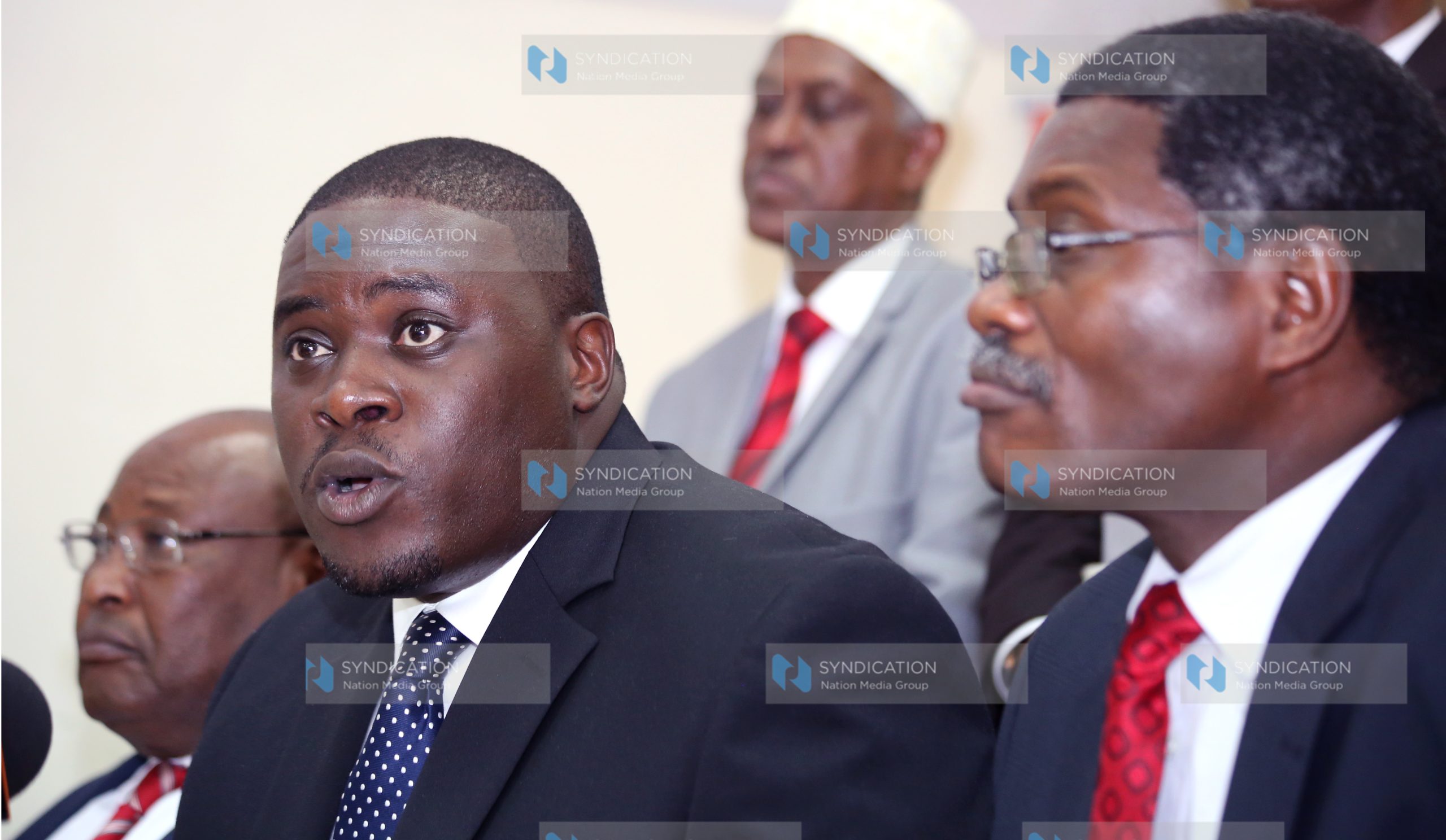 A joint press conference at Jumuia Place in Nairobi