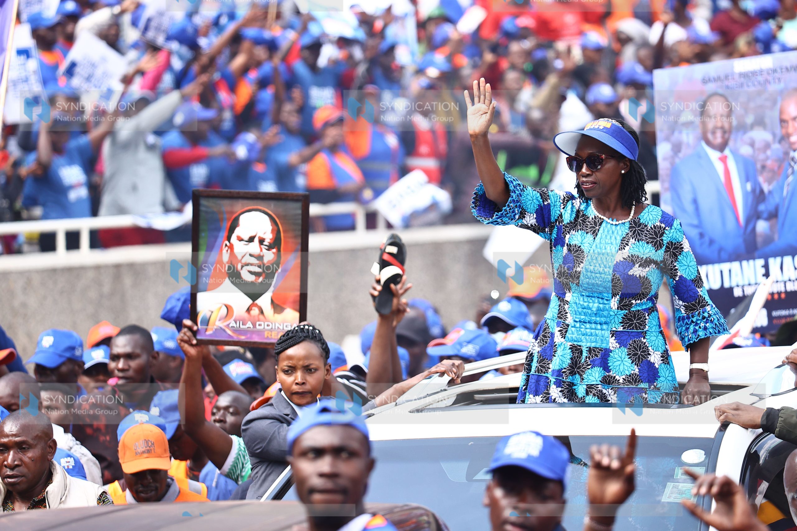 Azimio La Umoja Deputy Presidential Candidate Martha Karua