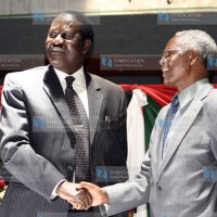 Signing the Permanent Secretaries’ performance contract