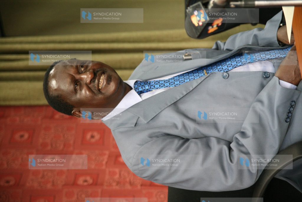 Prime Minister Raila Odinga addresses a media briefing