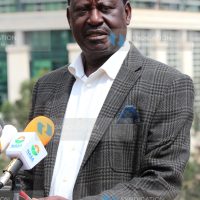 NASA presidential candidate Raila Odinga