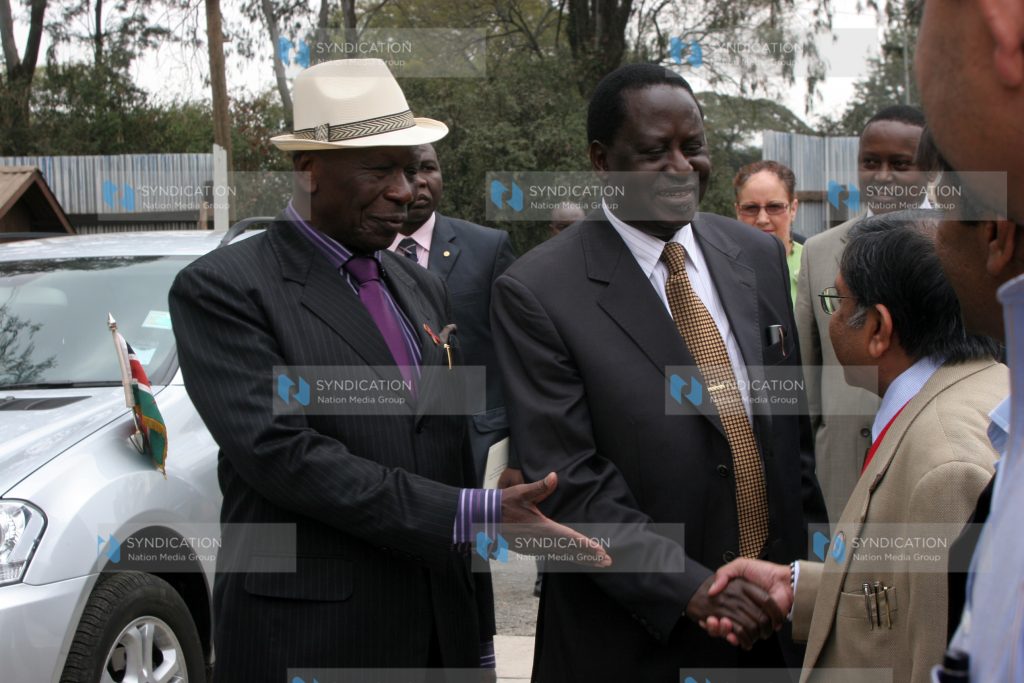 Laying of the foundation for the Prof. Nelson Awori Centre
