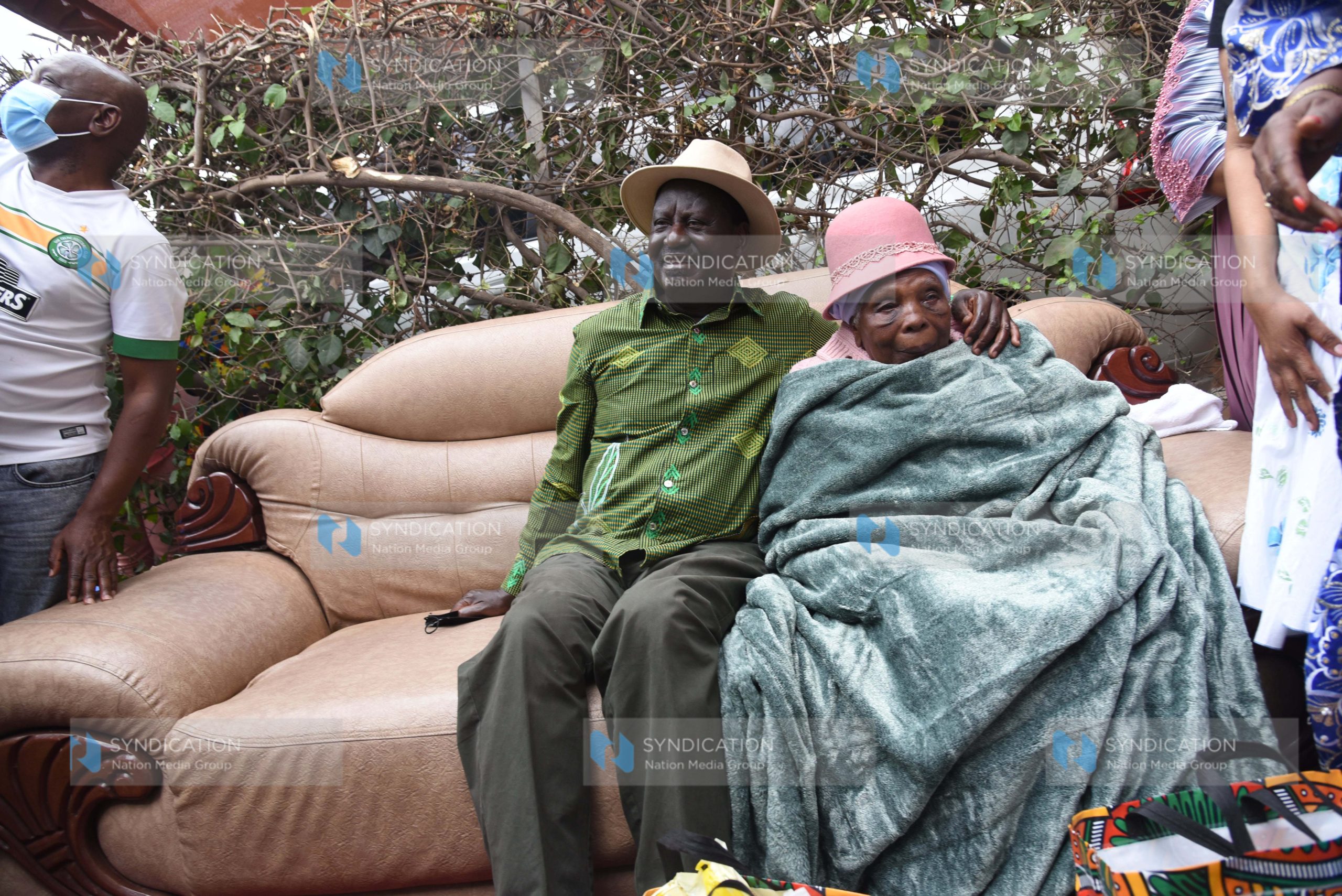 ODM leader Raila Odinga meets Mukami Kimathi