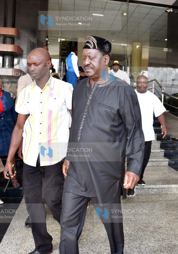 Rally in Jakaranda grounds Embakasi