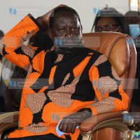 ODM Leader Raila Odinga during a Sunday church service