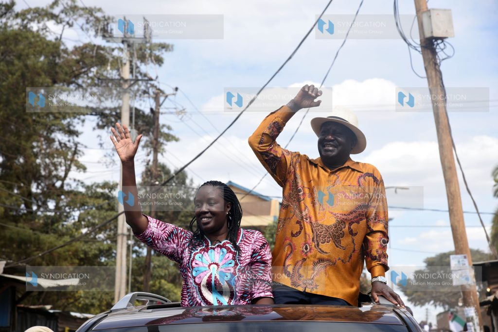 Political rally in Kibra.