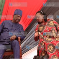 Azimio Leader Raila Odinga and Narc Kenya Leader Martha Karua