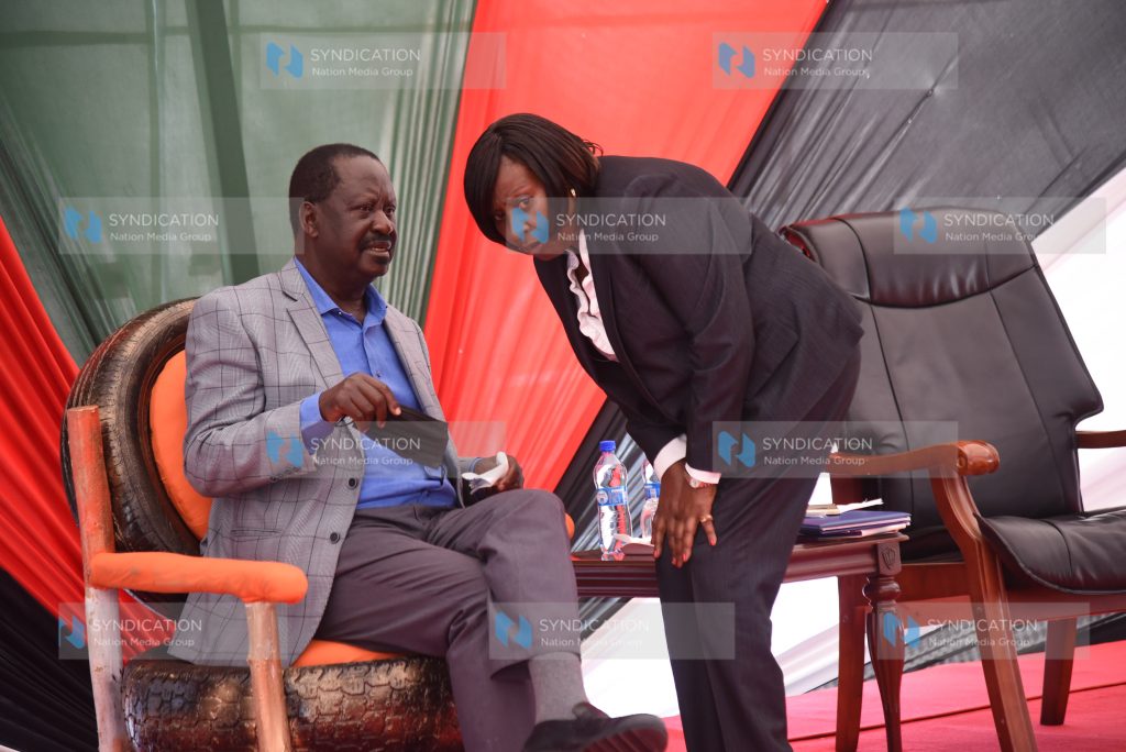 Meeting with a delegation of youth from Kiambu County