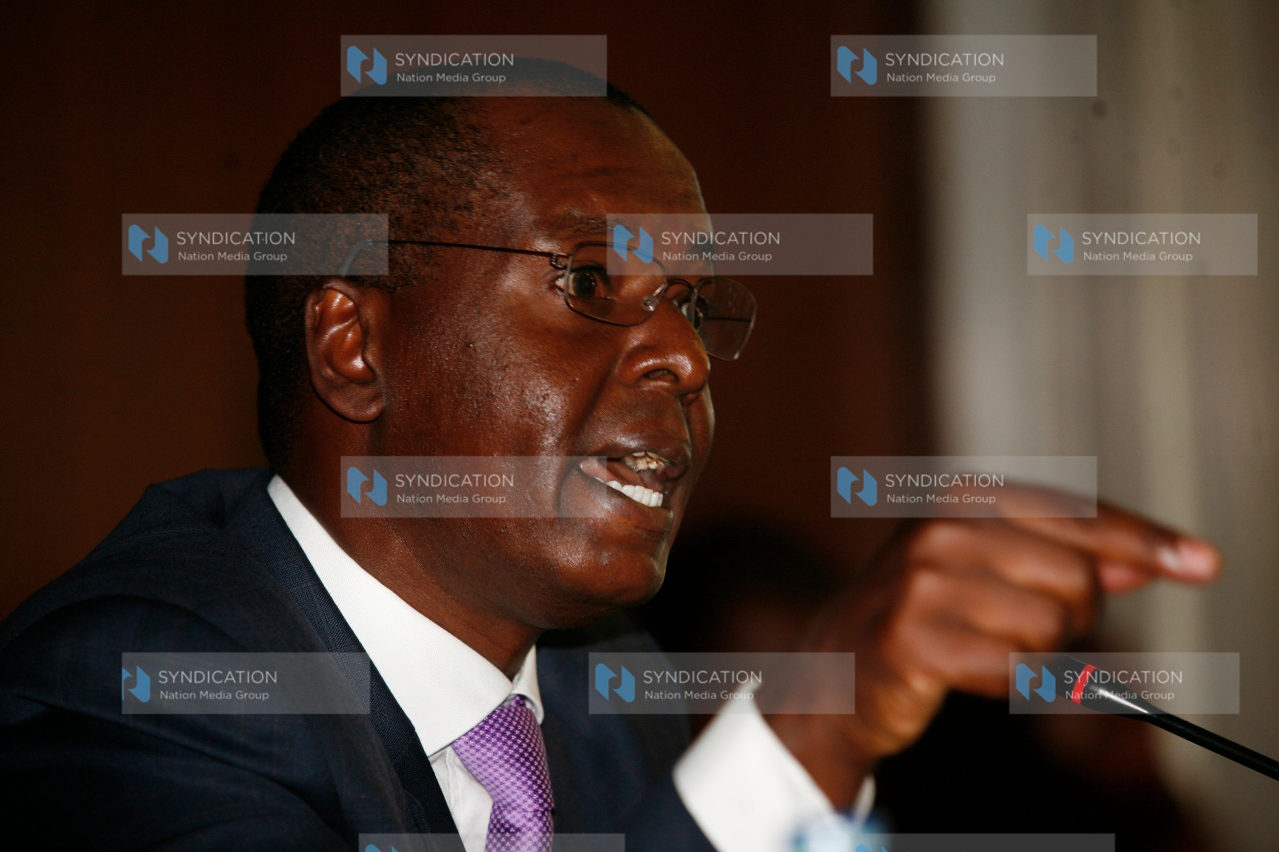 Amos Kimunya is grilled by the Public Investment Committee