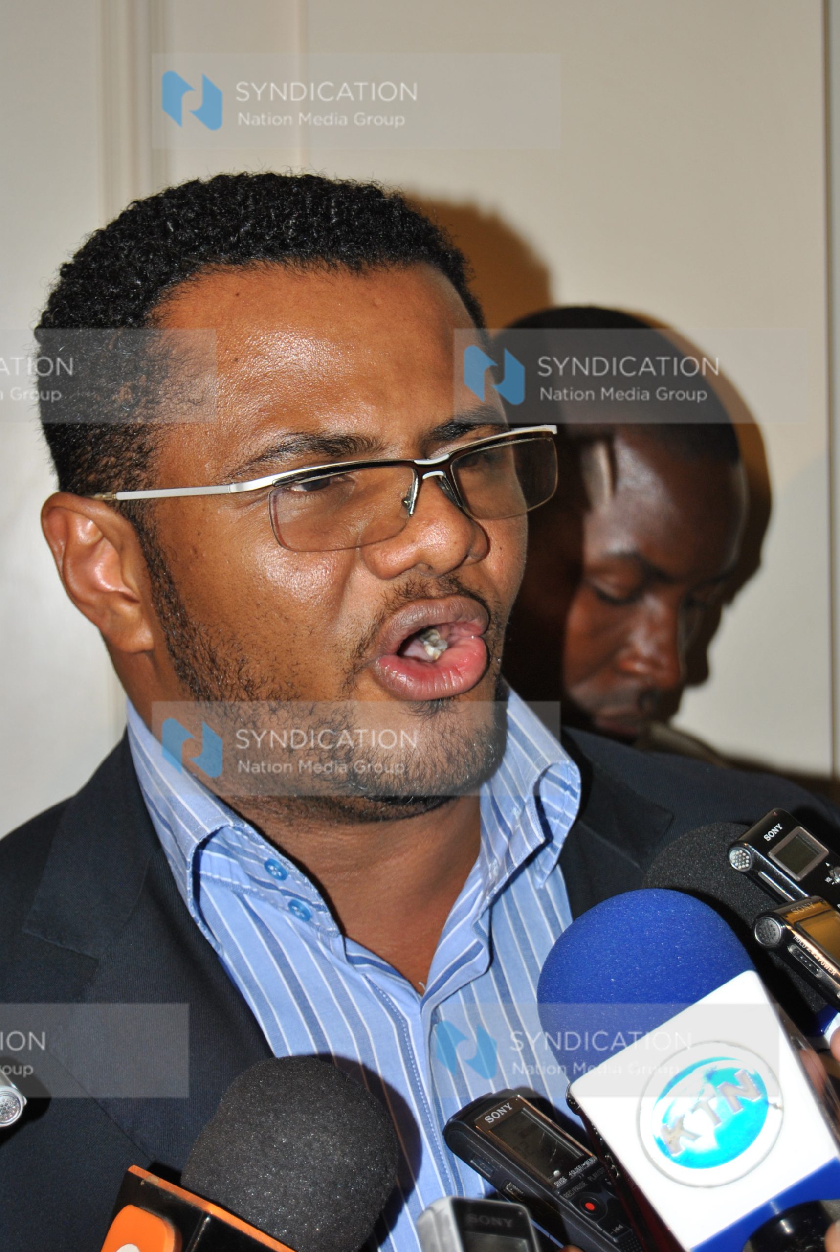 Hassan Omar addresses the Press on article 59 (4) bills