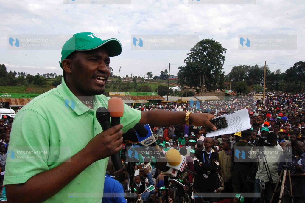 Laikipia East MP Mwangi Kiunjuri