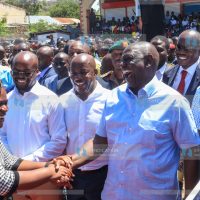 President William Ruto and Homabay Governor Gladys Wanga