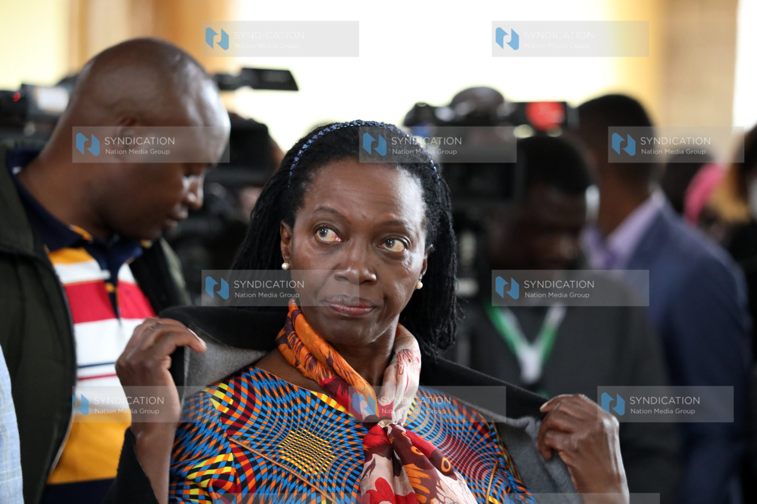 Azimio La Umoja One Kenya Party Presidential running mate Martha Karua