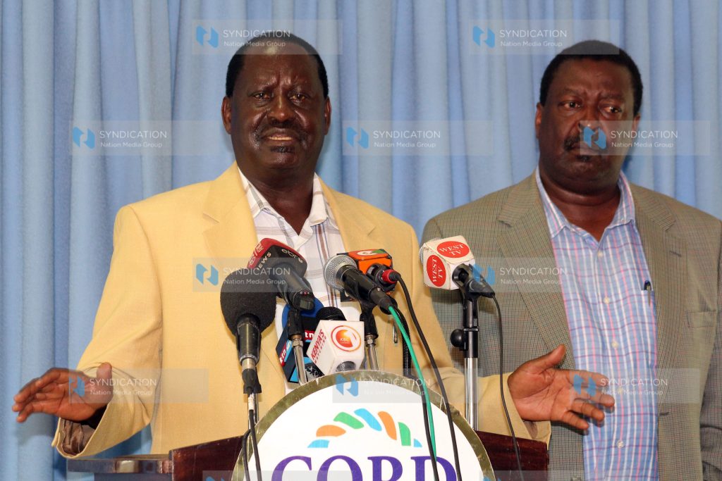 Press conference on jubilee party and IEBC laying ground for sham elections