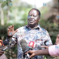 Raila Odinga hosts the Council of Eminent Persons of Murang’a at his Opoda home