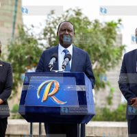 Press briefing at capitol hill square