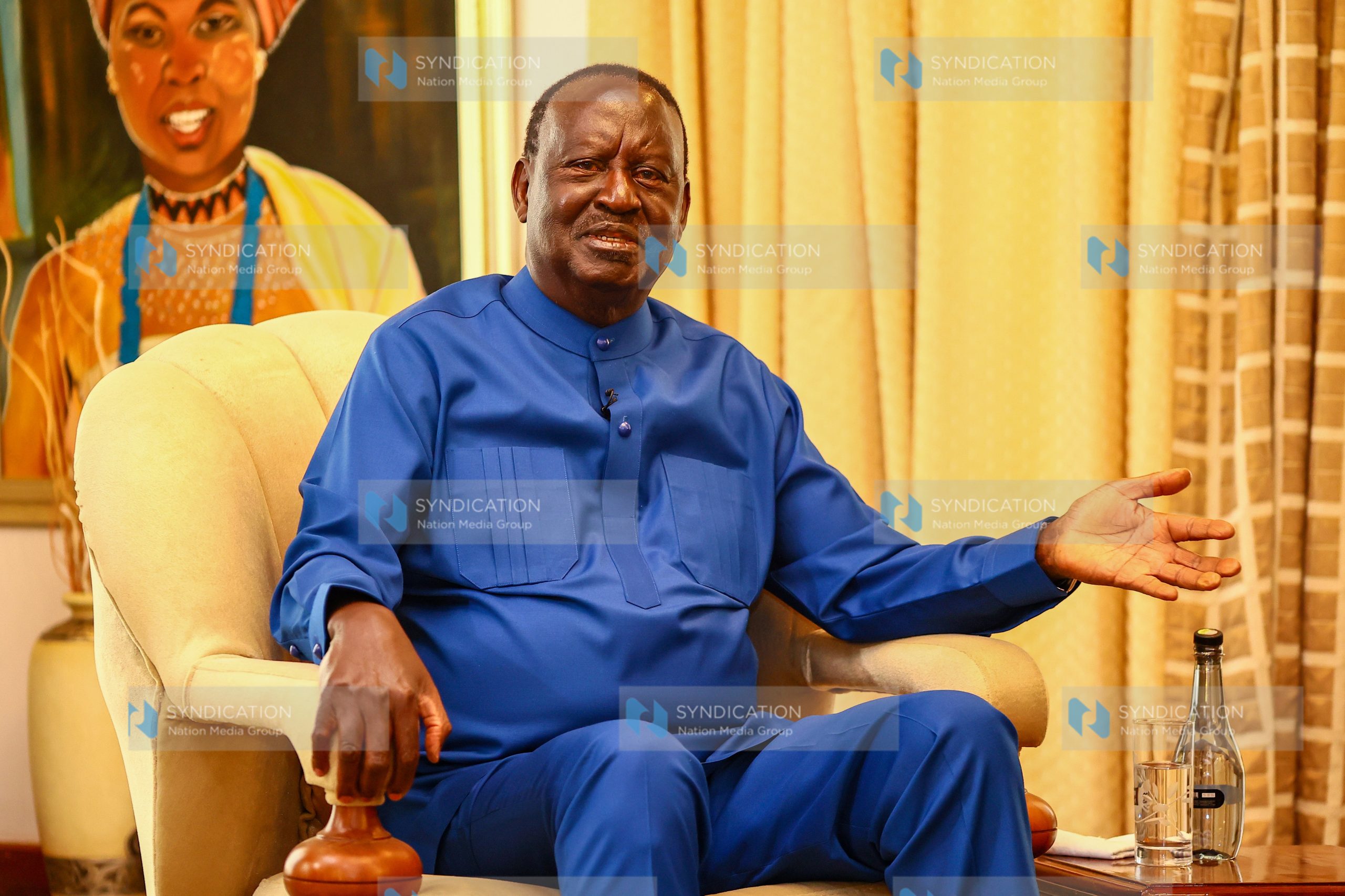 Former Prime Minister and ODM leader Raila Odinga