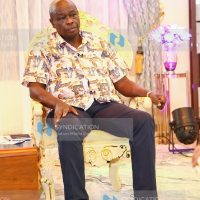 Rigathi Gachagua during an interview at his Karen Home