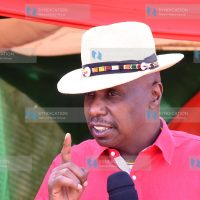 Baringo Senator and KANU party leader Gideon Moi