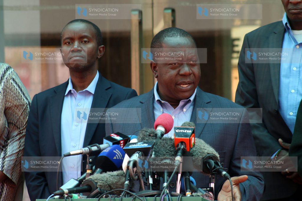 CS Interior Ministry Fred Matiang'i