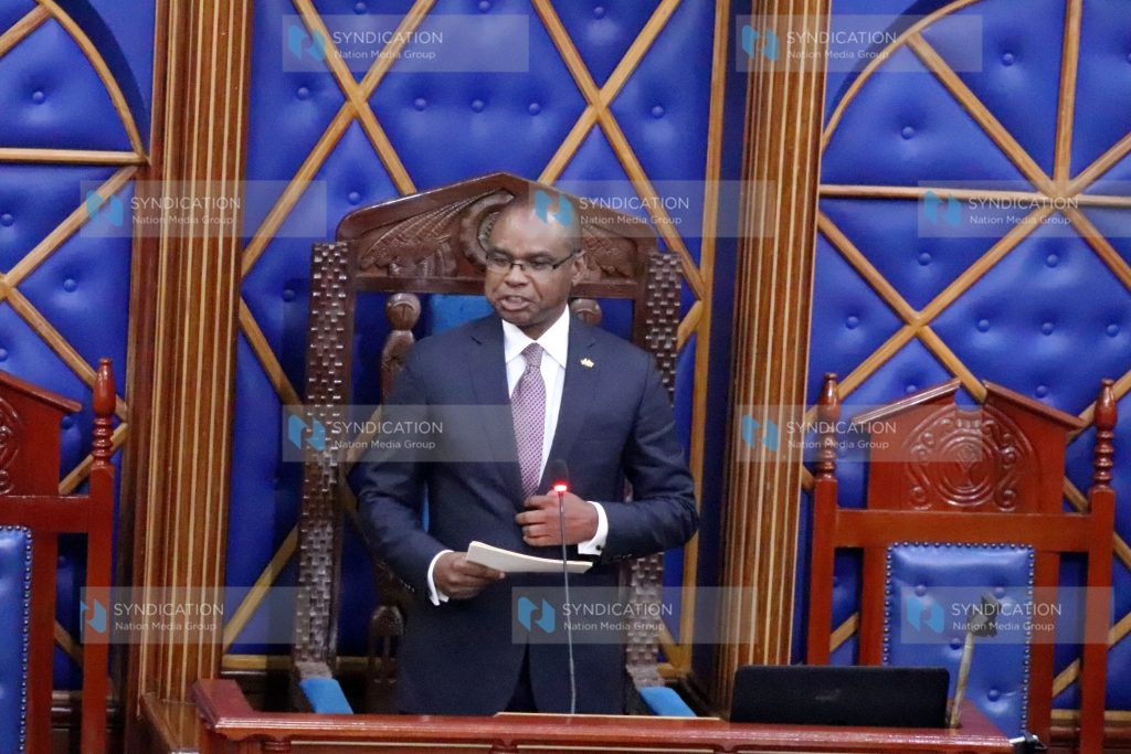 Speaker of the Senate Amason Kingi